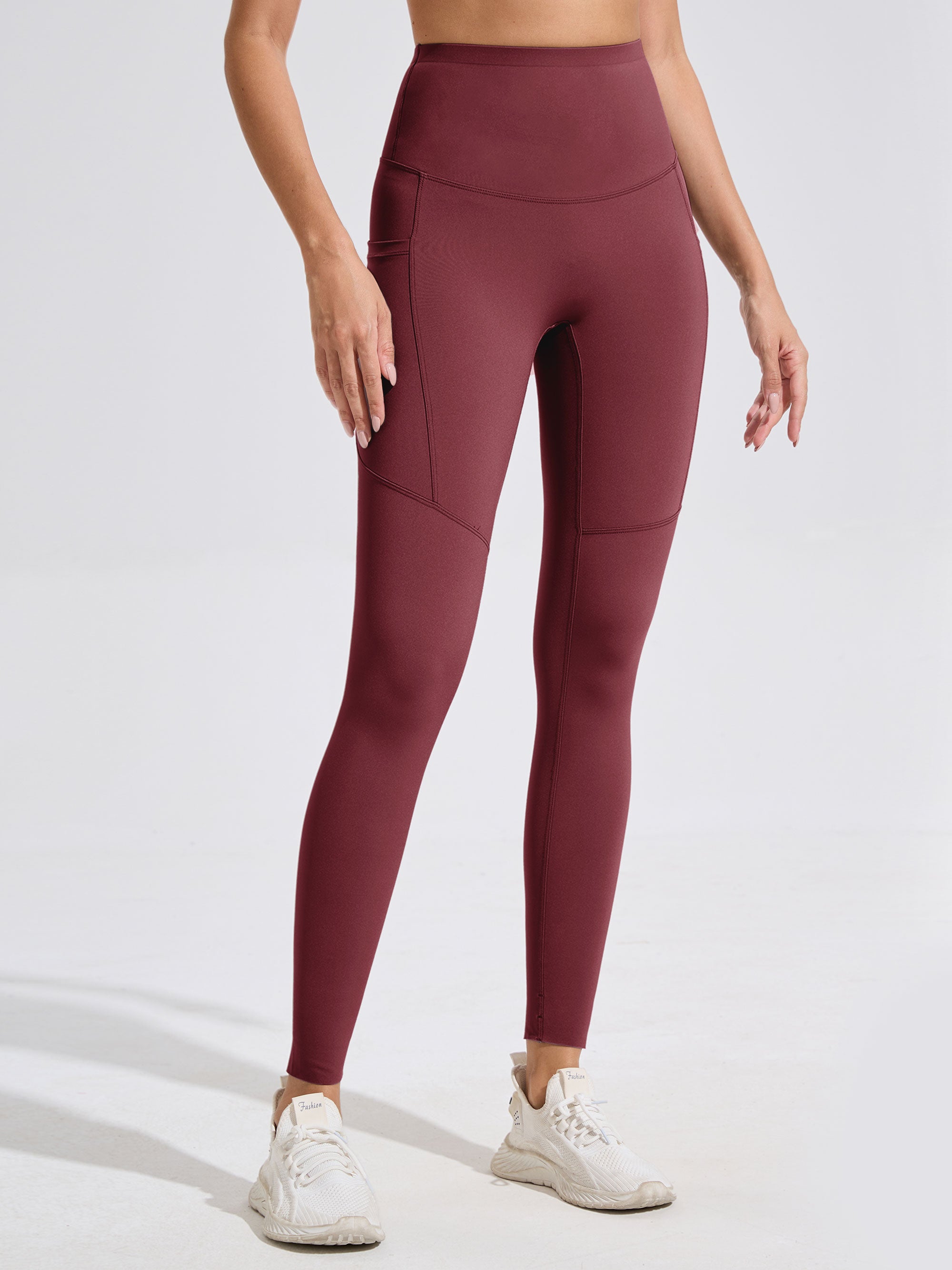 VICONOW Women's High-Waist Workout Pants with Pockets - Sculpting, Supportive Fit for Fitness & Everyday Comfort
