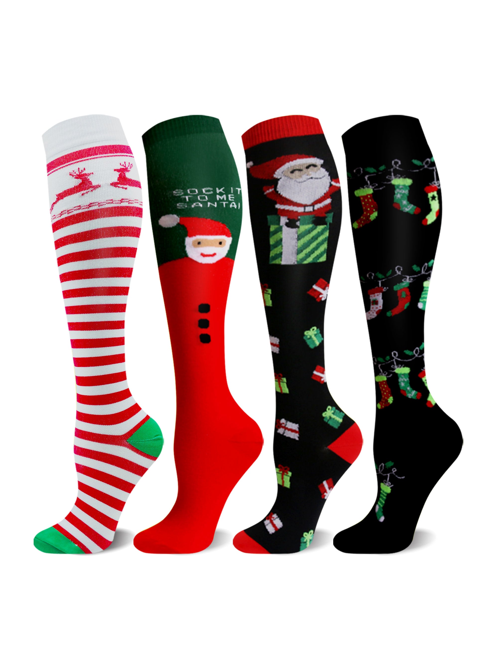 SHOWITTY Plus Size Sports Socks – Knee High Support for All-Day Comfort and Performance