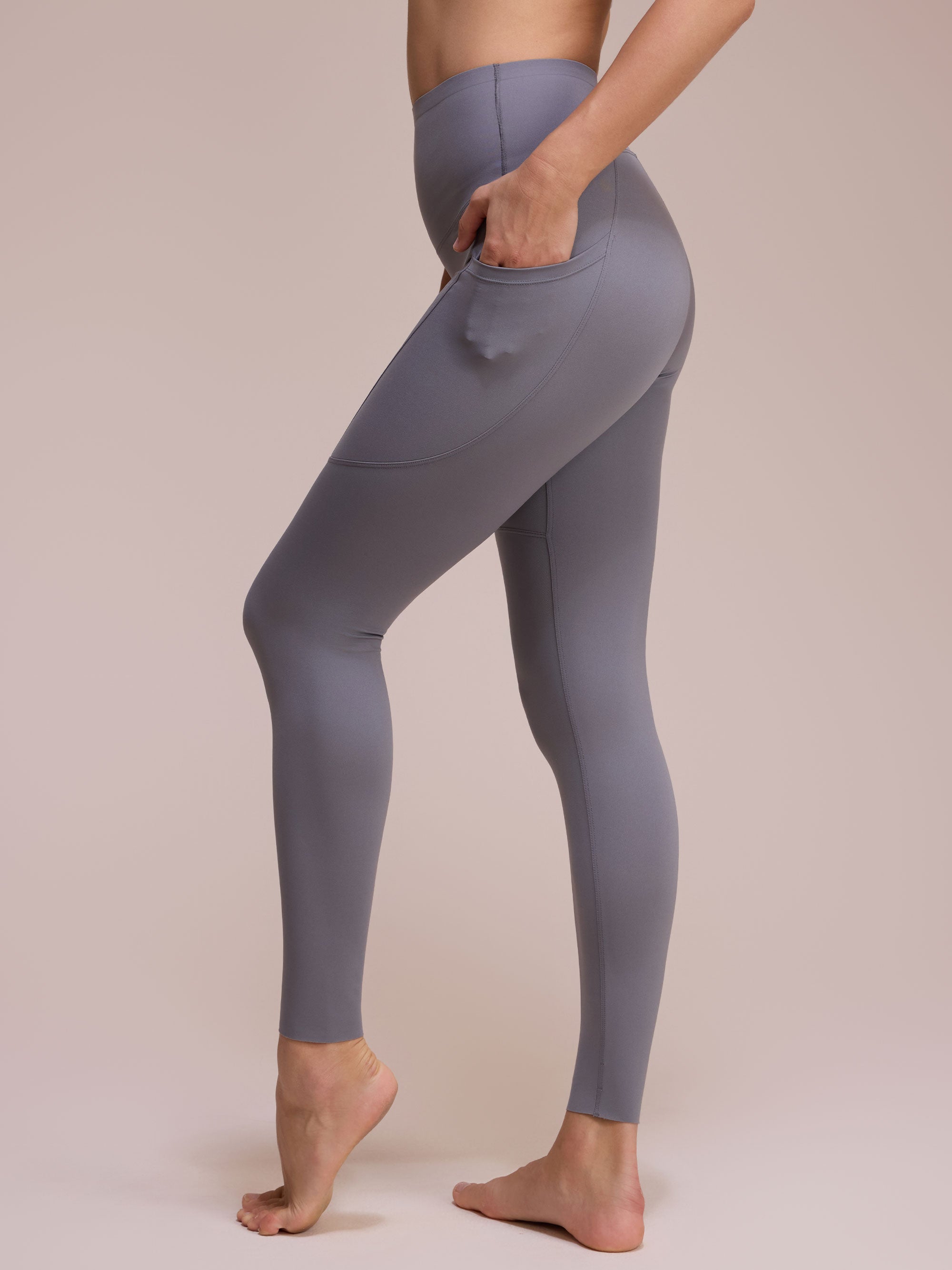 VICONOW Women's High-Waist Workout Pants with Pockets - Sculpting, Supportive Fit for Fitness & Everyday Comfort