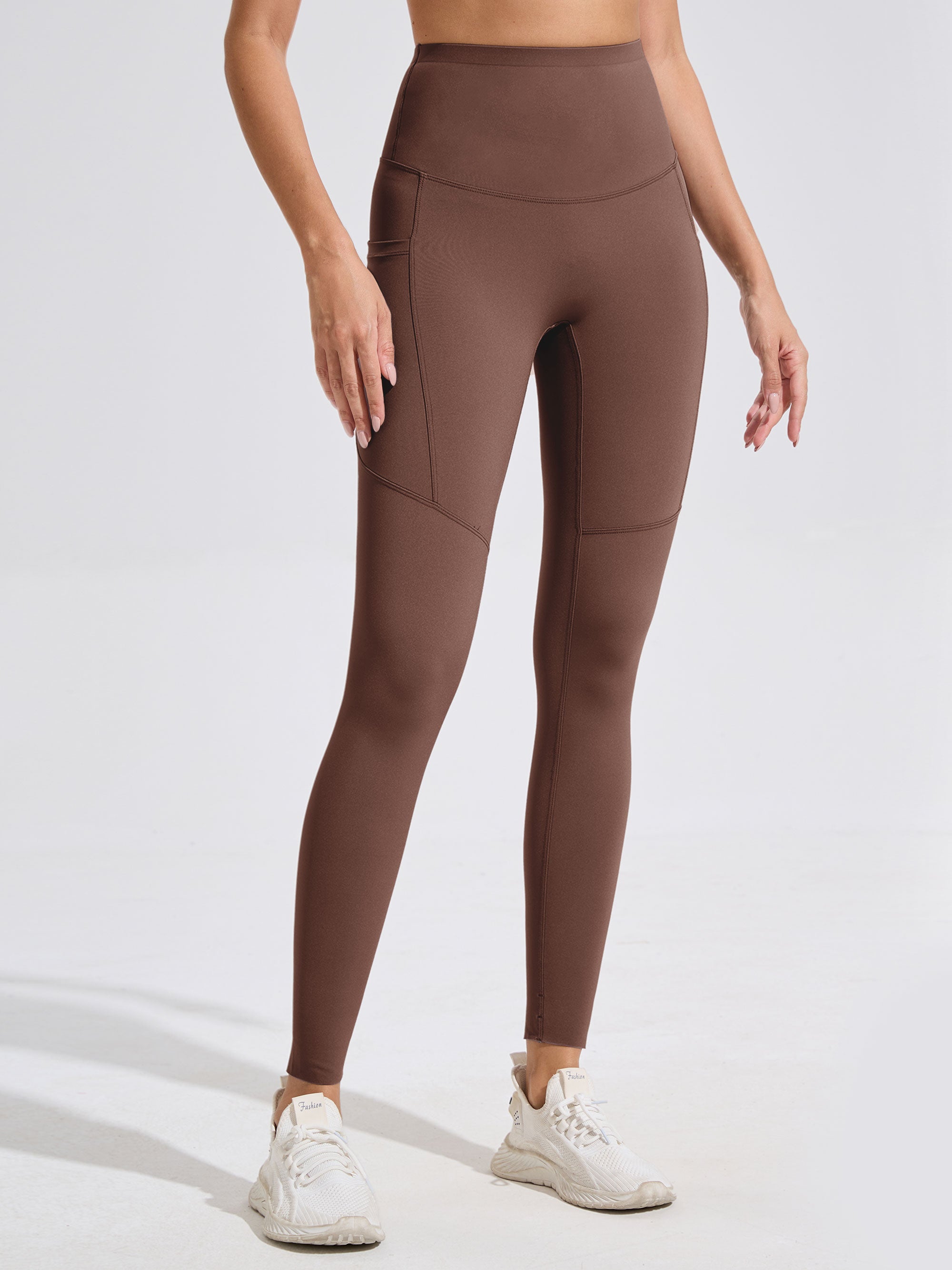VICONOW Women's High-Waist Workout Pants with Pockets - Sculpting, Supportive Fit for Fitness & Everyday Comfort