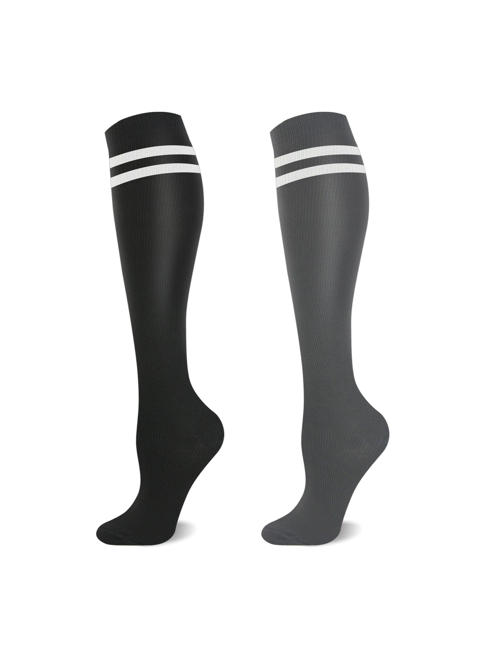 SHOWITTY Plus Size Sports Socks – Knee High Support for All-Day Comfort and Performance