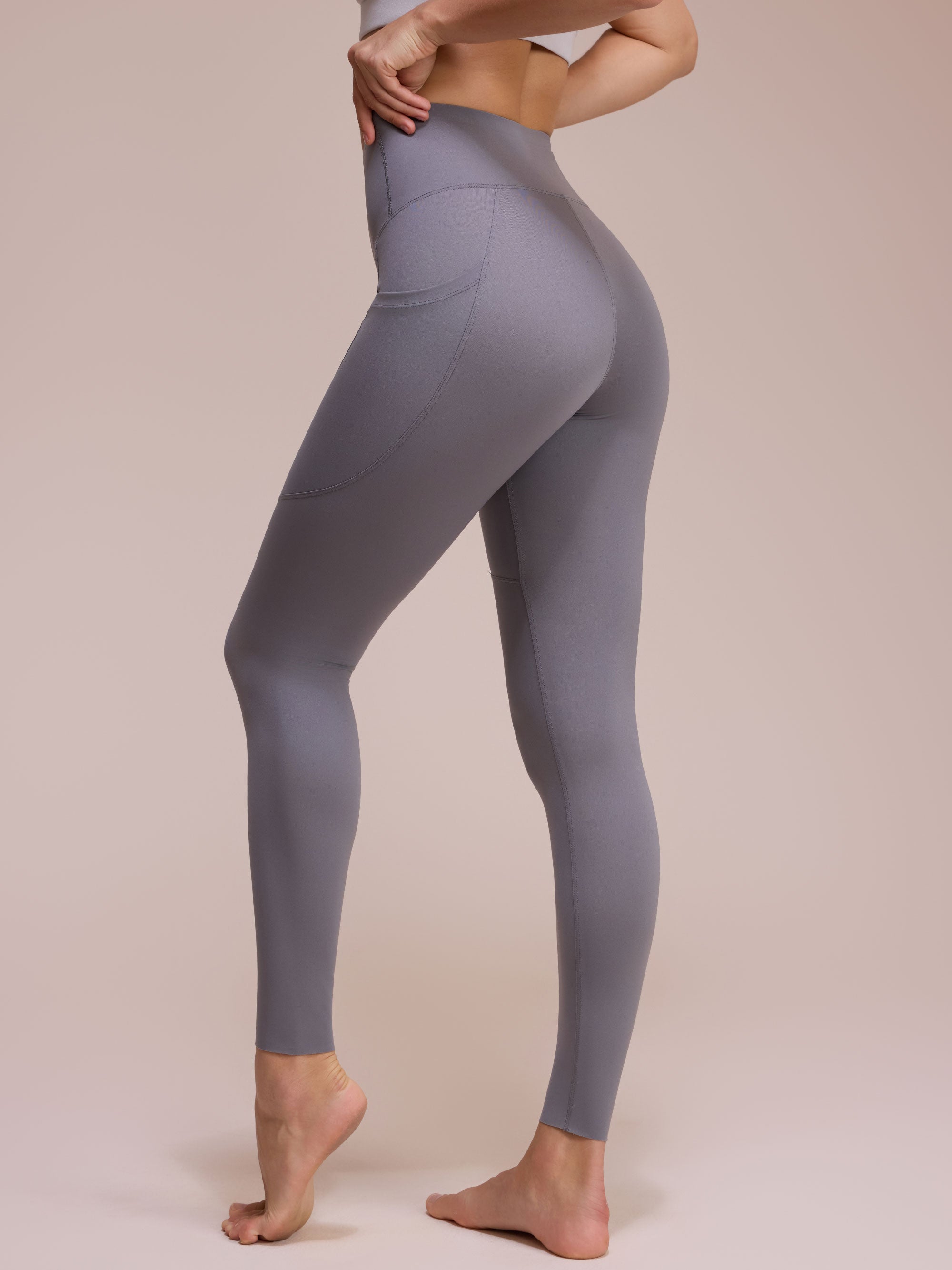 VICONOW Women's High-Waist Workout Pants with Pockets - Sculpting, Supportive Fit for Fitness & Everyday Comfort