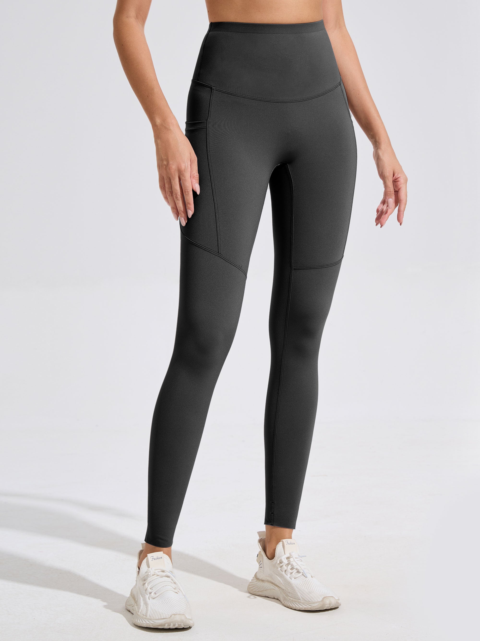 VICONOW Women's High-Waist Workout Pants with Pockets - Sculpting, Supportive Fit for Fitness & Everyday Comfort