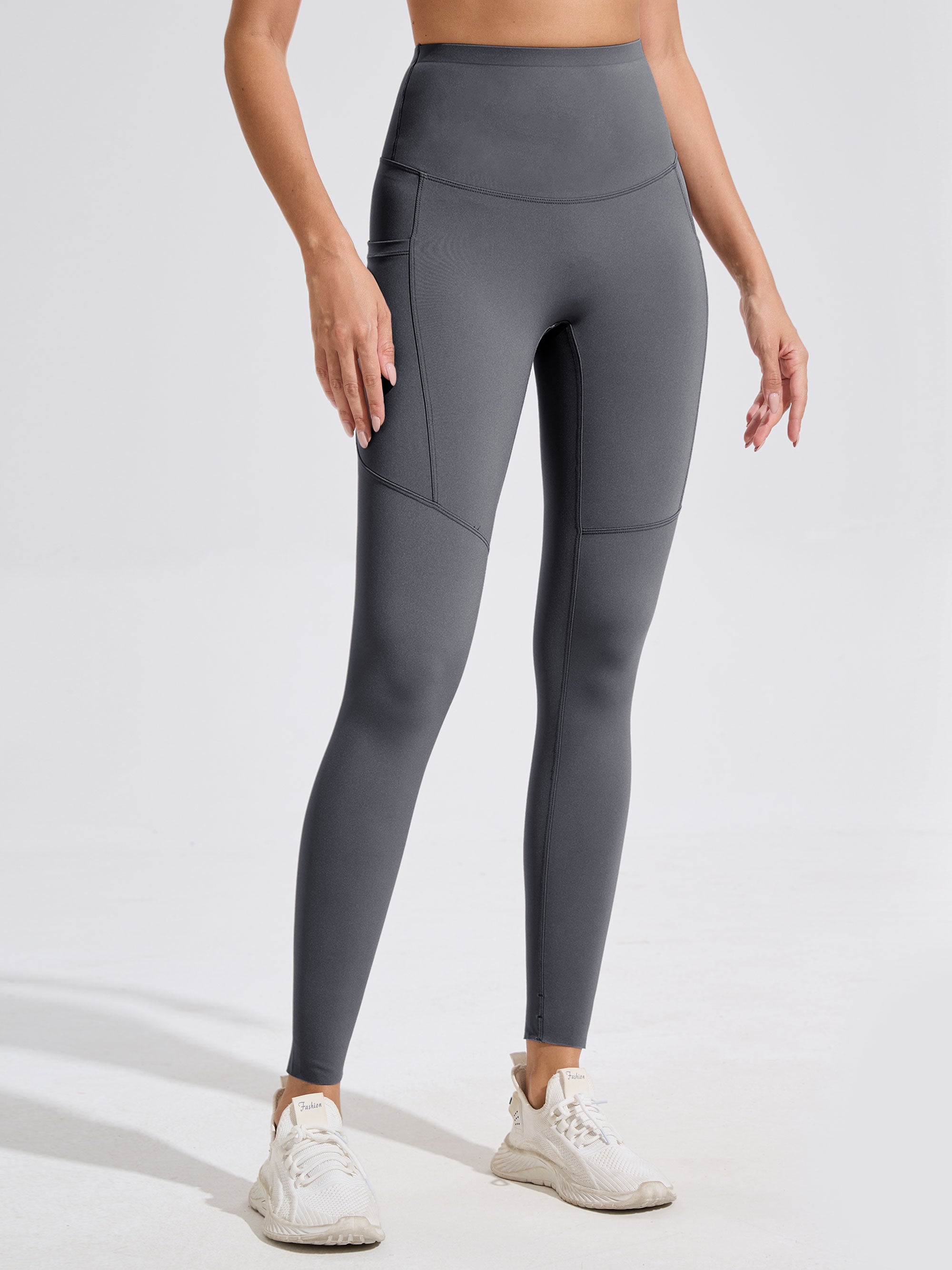VICONOW Women's High-Waist Workout Pants with Pockets - Sculpting, Supportive Fit for Fitness & Everyday Comfort