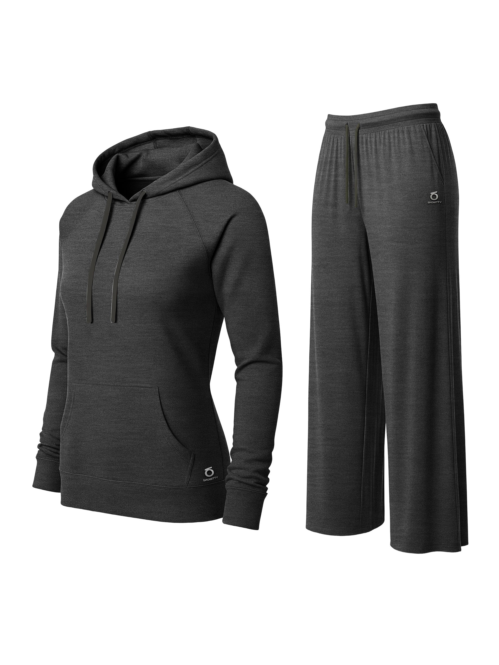 SHOWITTY EcoSoft Hoodie & Wide-Leg Sweatpants Set | Cozy, Sustainable & Effortlessly Stylish
