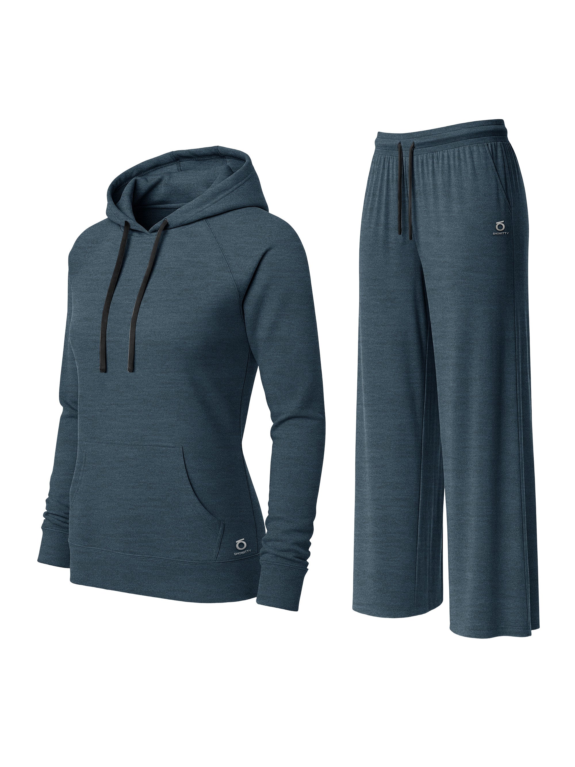 SHOWITTY EcoSoft Hoodie & Wide-Leg Sweatpants Set | Cozy, Sustainable & Effortlessly Stylish