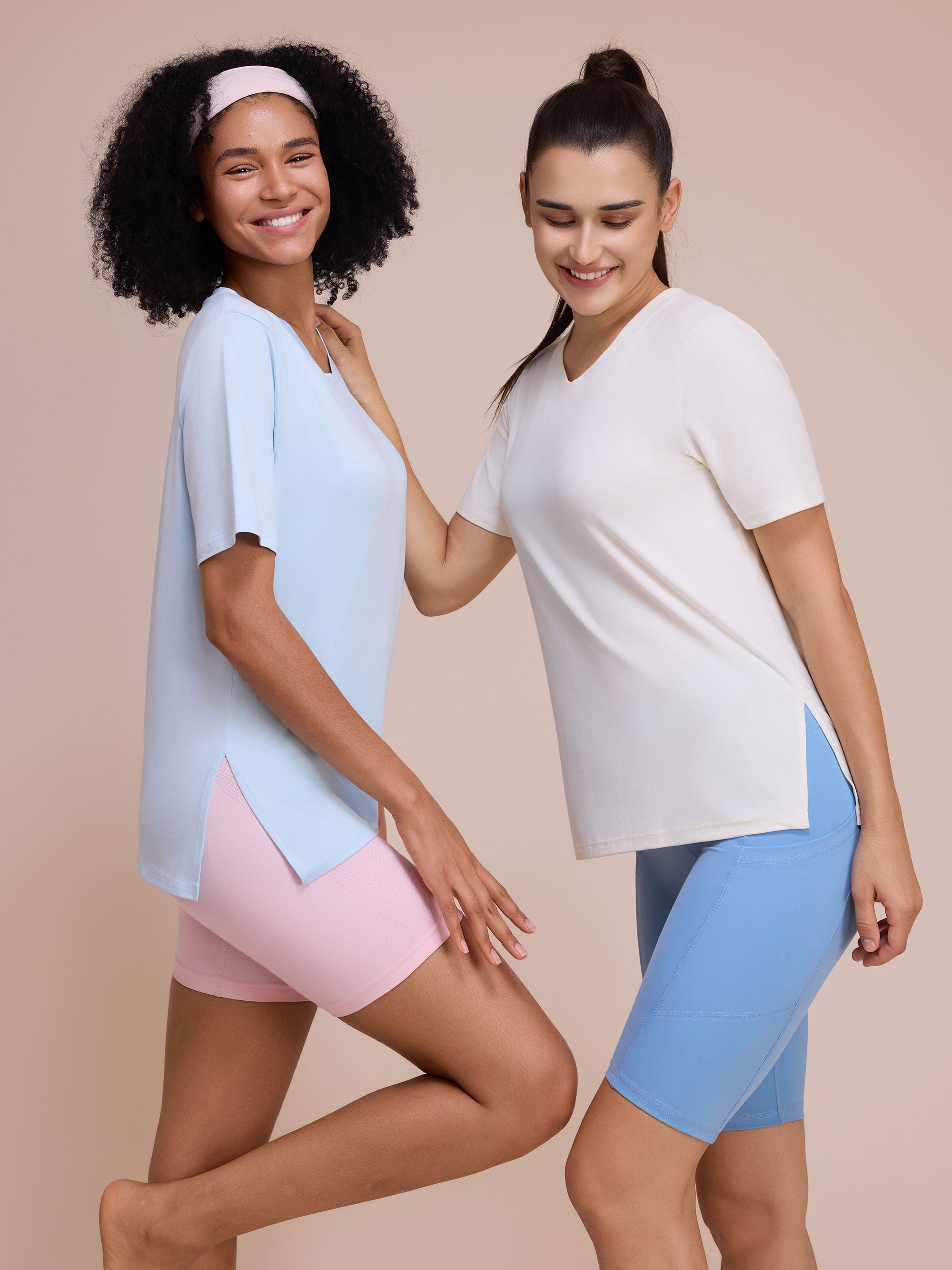 SHOWITTY Women’s Summer Lounge Set – Relaxed Fit Tee and Comfy Shorts, 2-Piece Matching Set for Home, Workout, or Running Errands