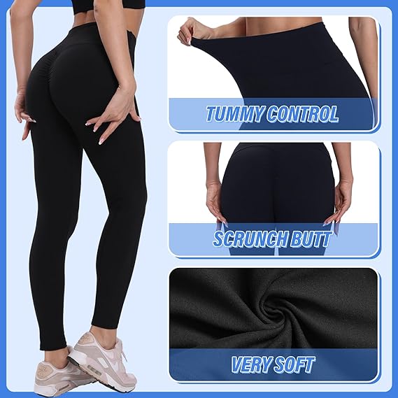 SHOWITTY Workout Plus Size Leggings Women Butt Lifting Seamless High Waisted Workout Gym Yoga Pants