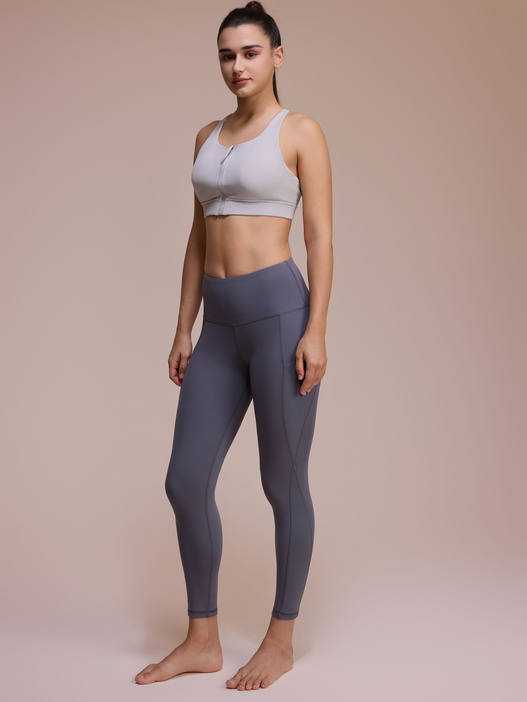 SHOWITTY High Waisted Tummy Control Soft Leggings for Women