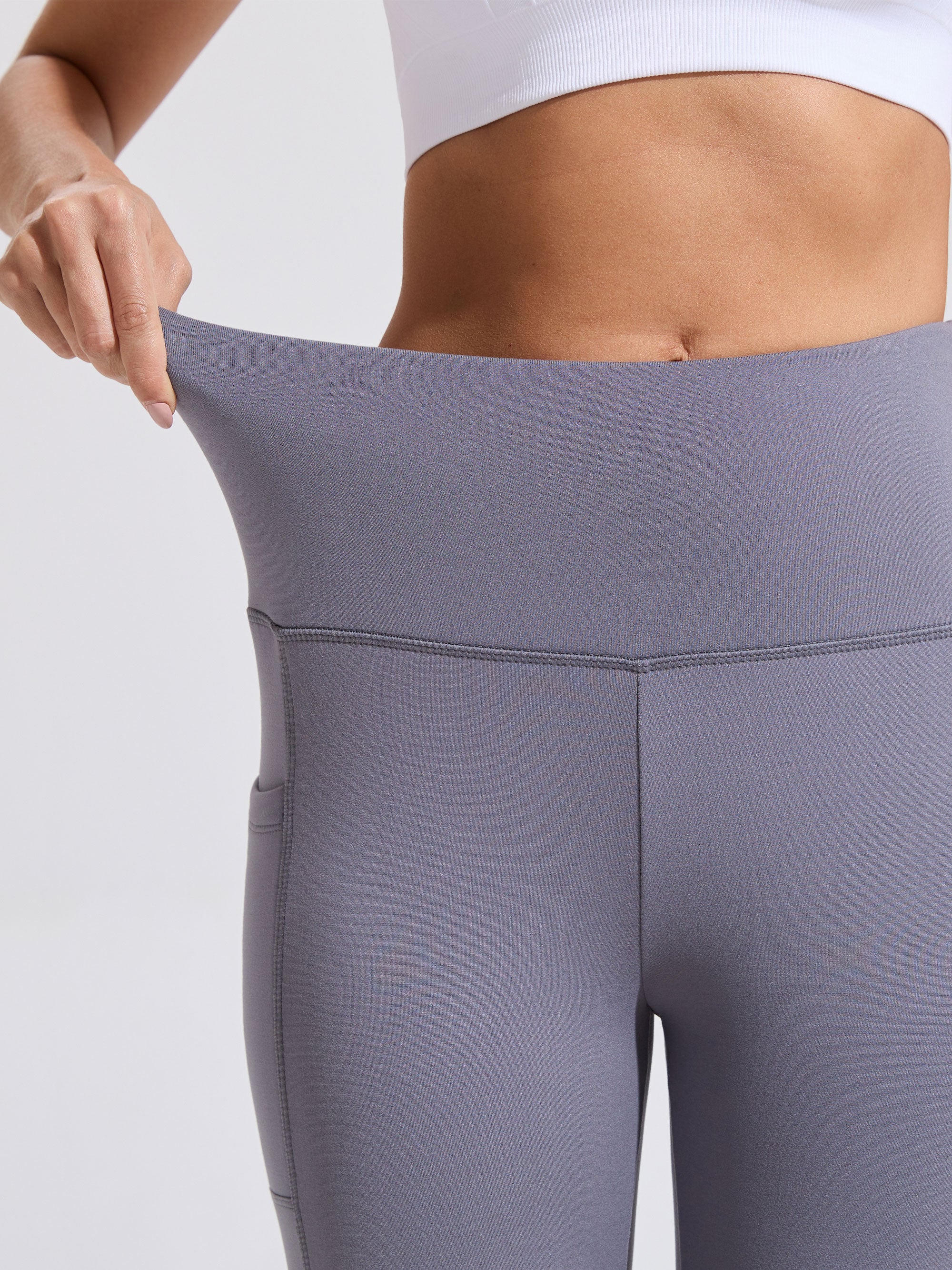 SHOWITTY 1/3 Pack Fleece Lined Leggings with Pockets for Women - Plus Size High Waist Tummy Control Soft Women's Yoga Pants for Workout Running