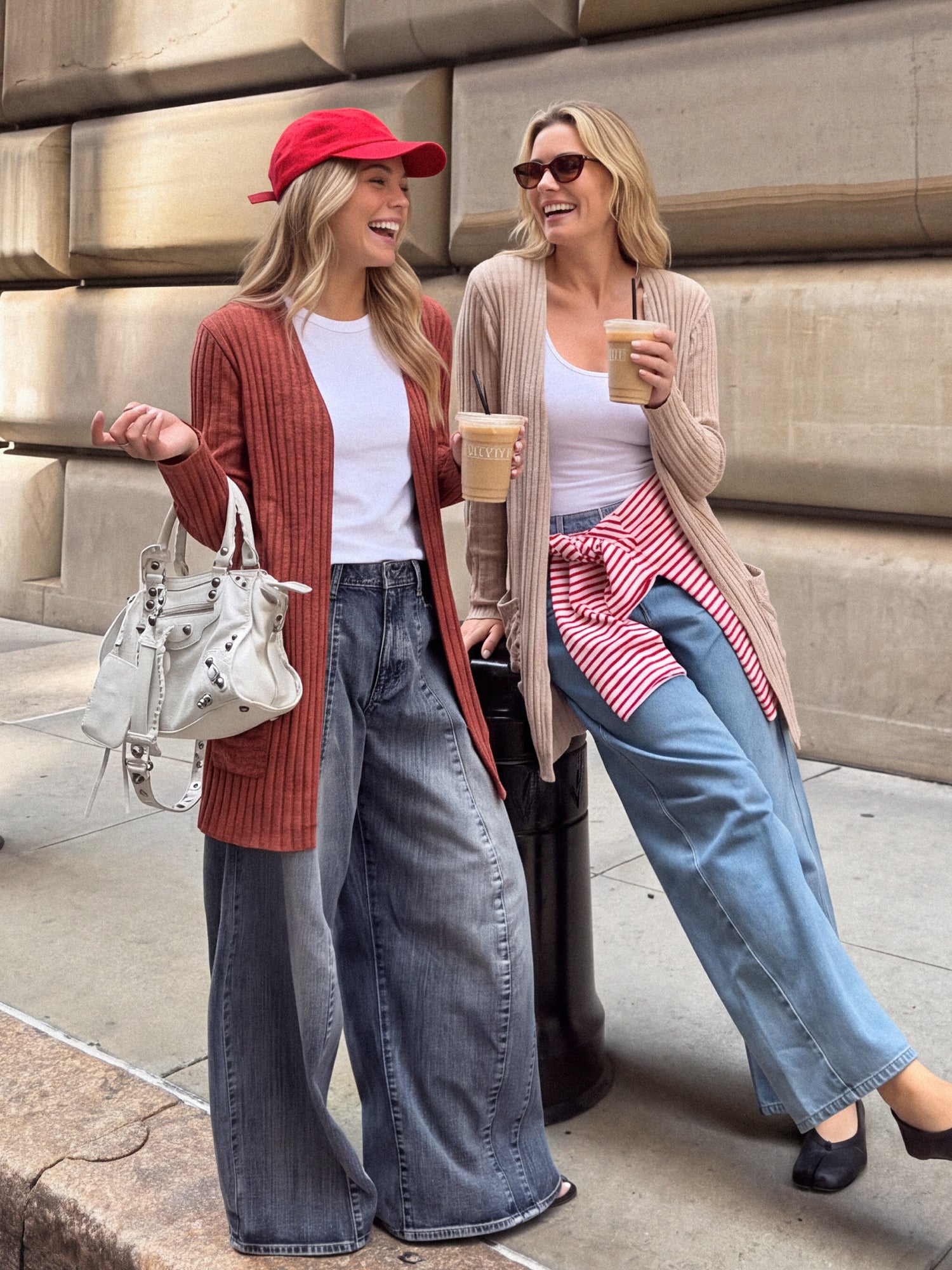 【Soft Layers】SHOWITTY Womens Long Open Front Cardigan Soft Knit Lightweight Sweater Cardigan with Pockets Casual Layering Outerwear