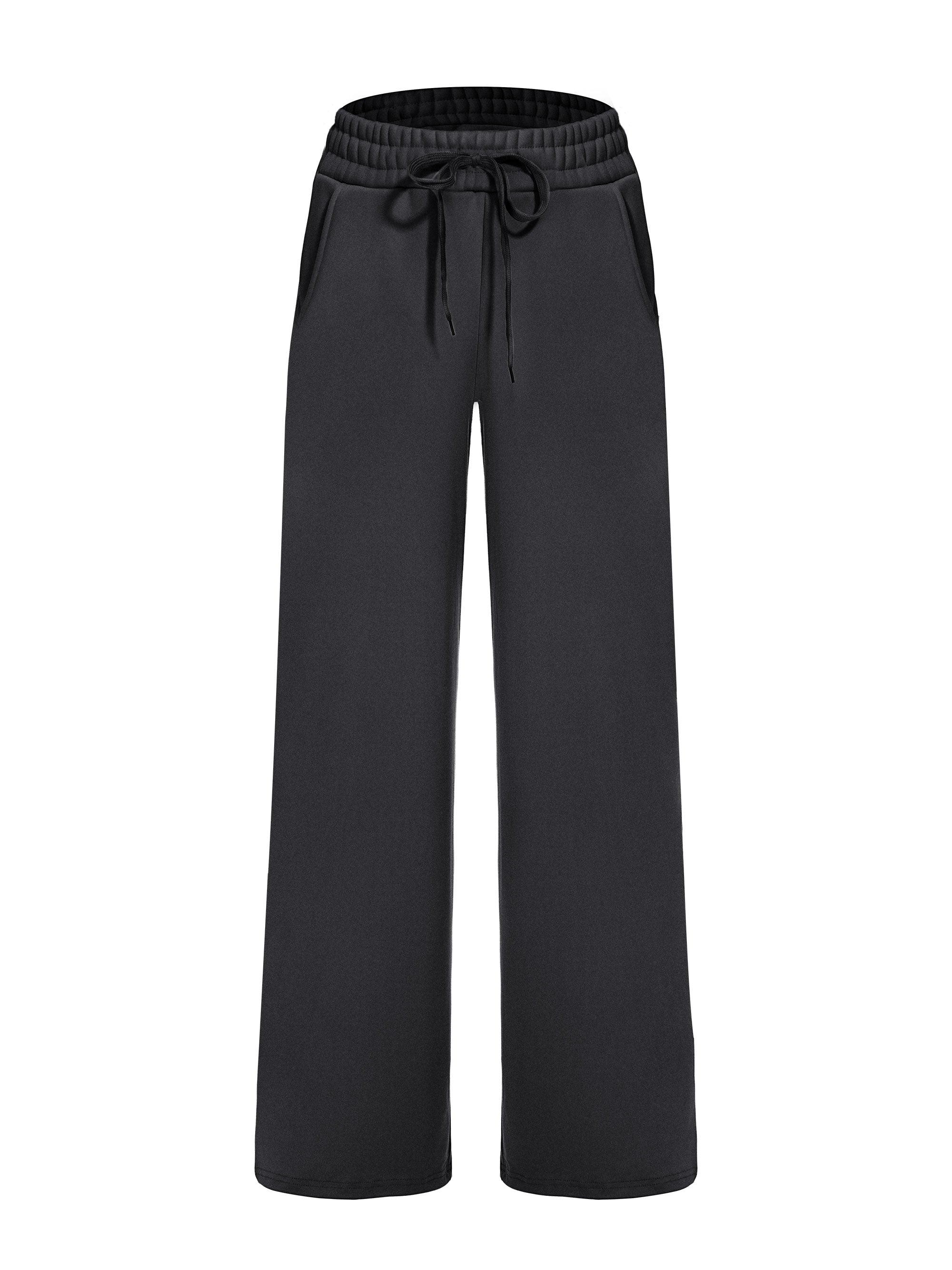 SHOWITTY Fleece-Lined Wide-Leg Sweatpants | Warm, Cozy & Effortlessly Chic