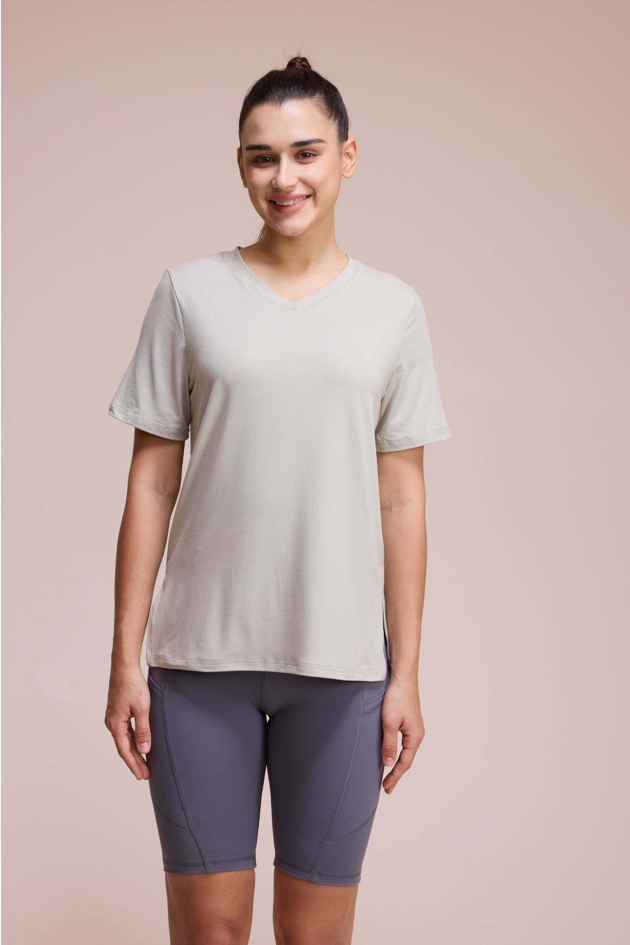 SHOWITTY Womens 3 Pack T-Shirts Basic Short Sleeve V Neck Tops - Plus Size Fashion Loose Fit Lightweight Casual Summer Clothes Lady Comfort
