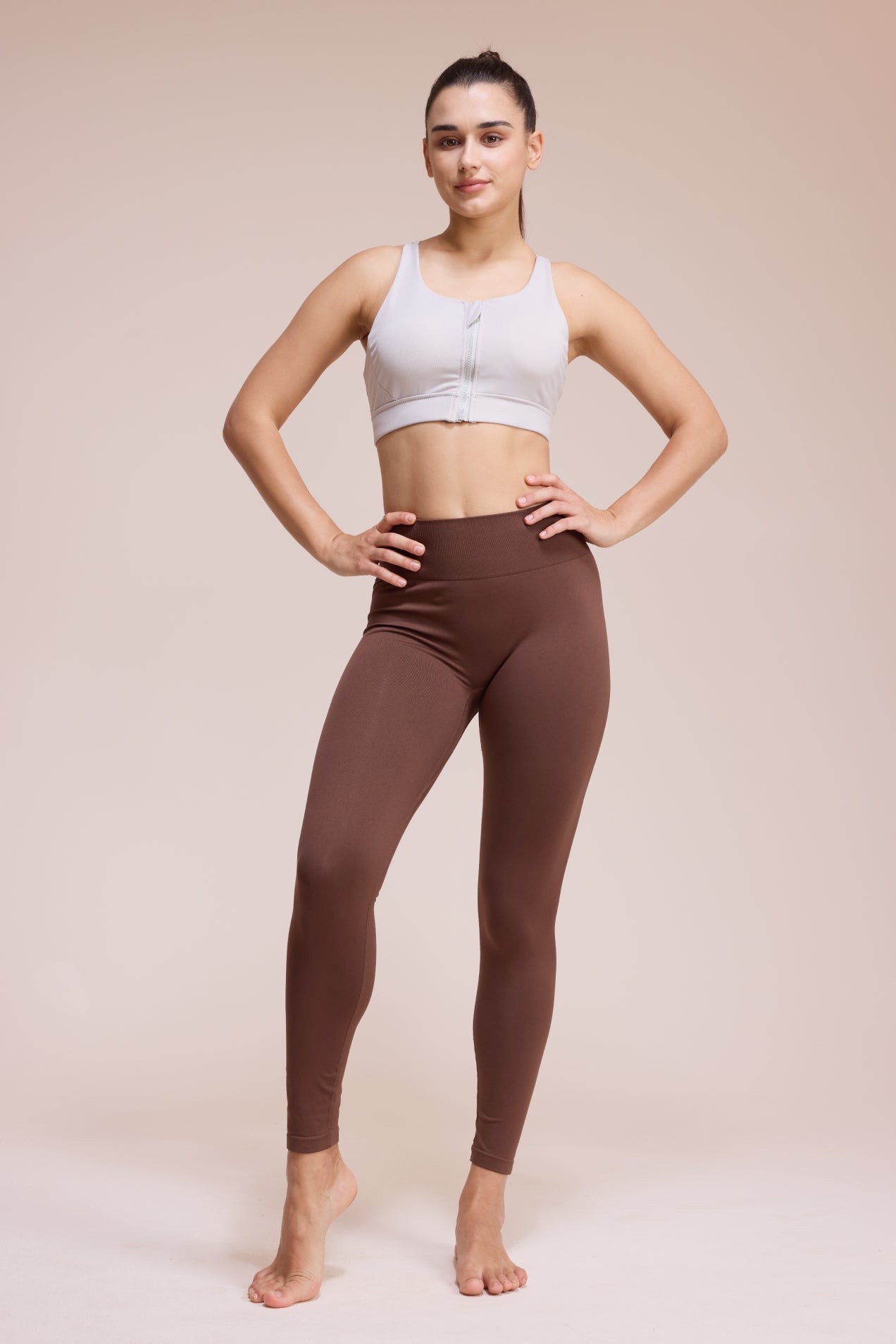 SHOWITTY High Waisted Tummy Control Soft Leggings for Women