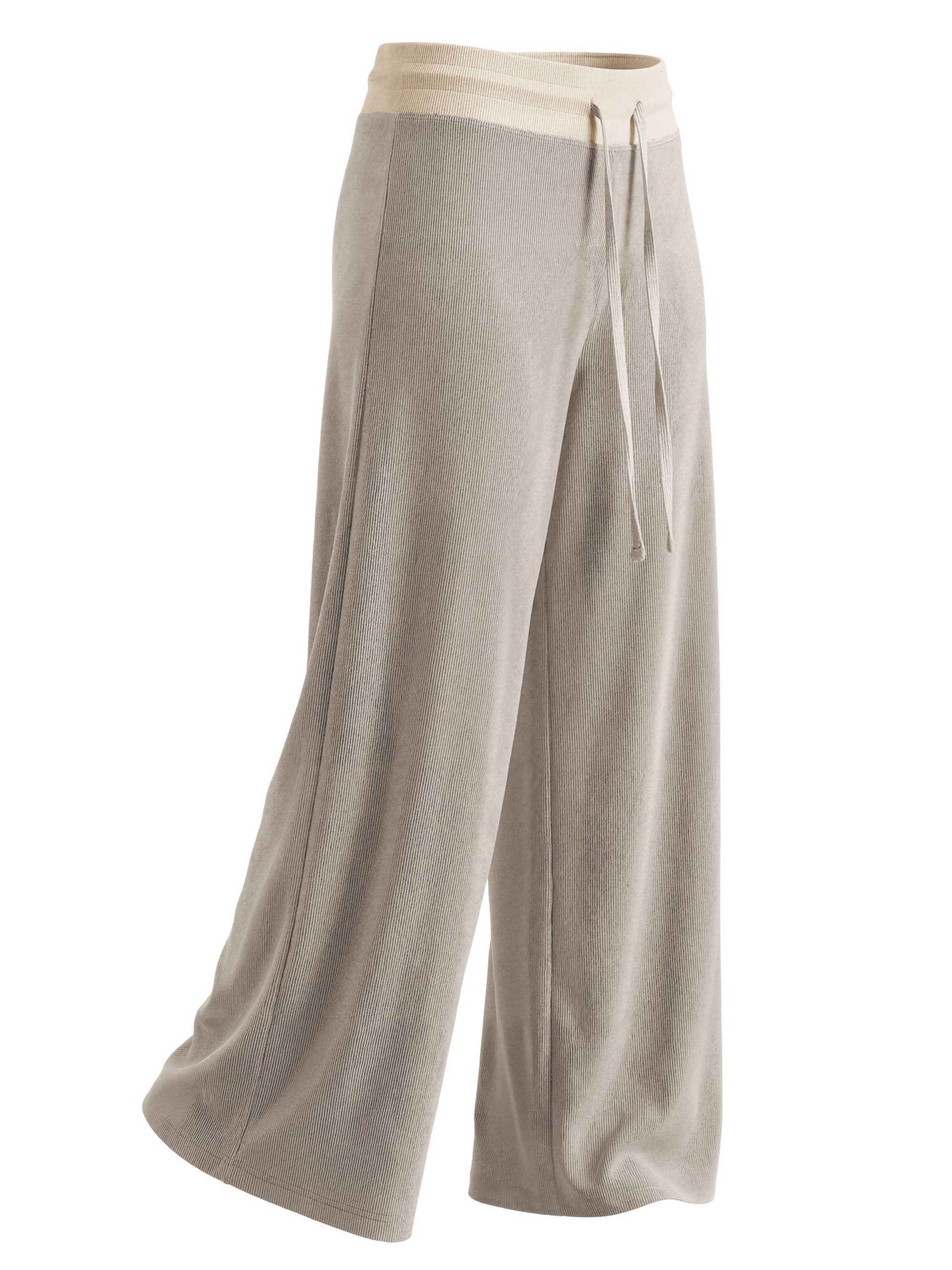 SHOWITTY Women’s Knit Wide Leg Lounge Pants – Soft, Breathable, High-Waisted Travel & Everyday Comfort