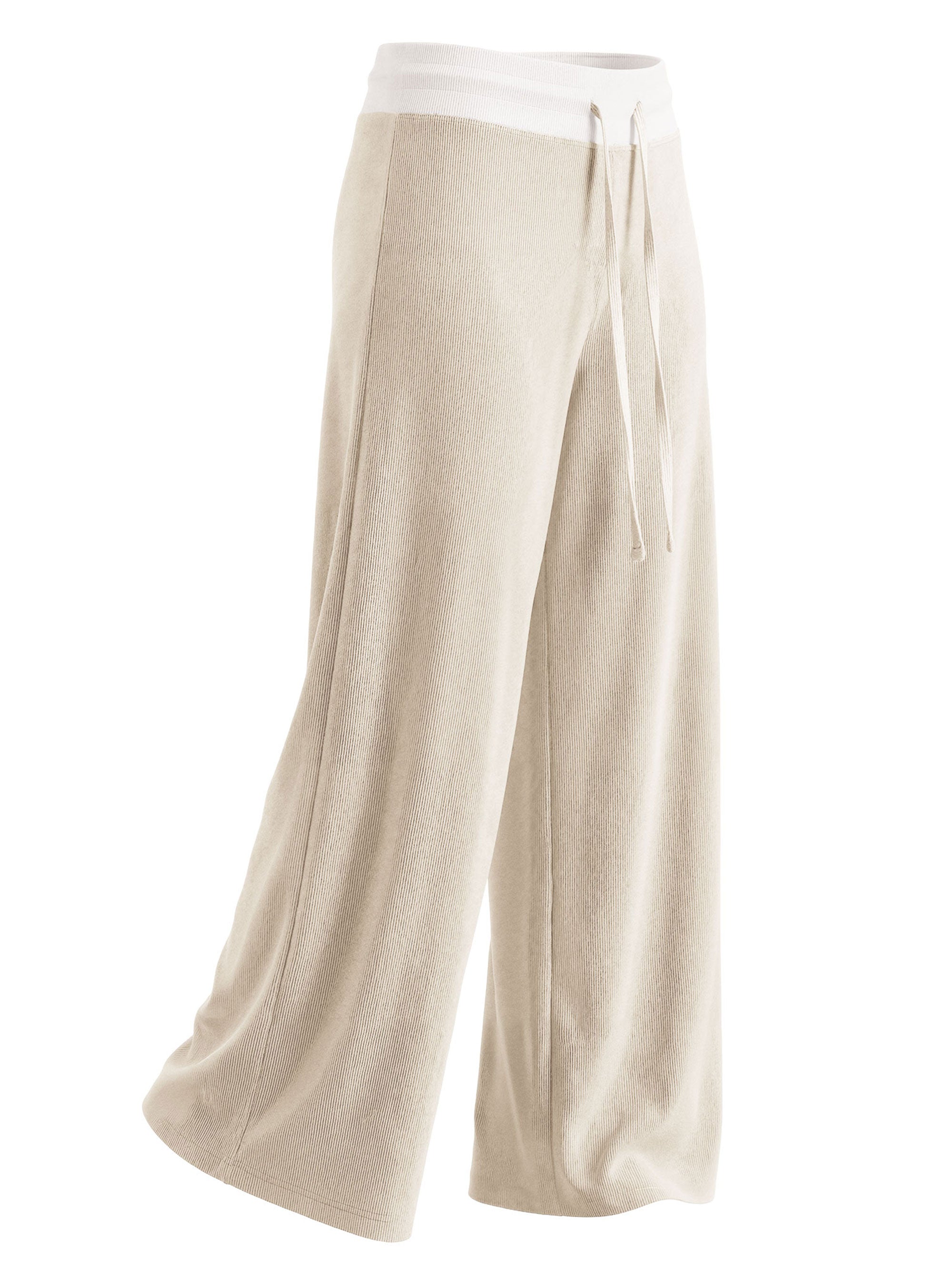 SHOWITTY Women’s Knit Wide Leg Lounge Pants – Soft, Breathable, High-Waisted Travel & Everyday Comfort