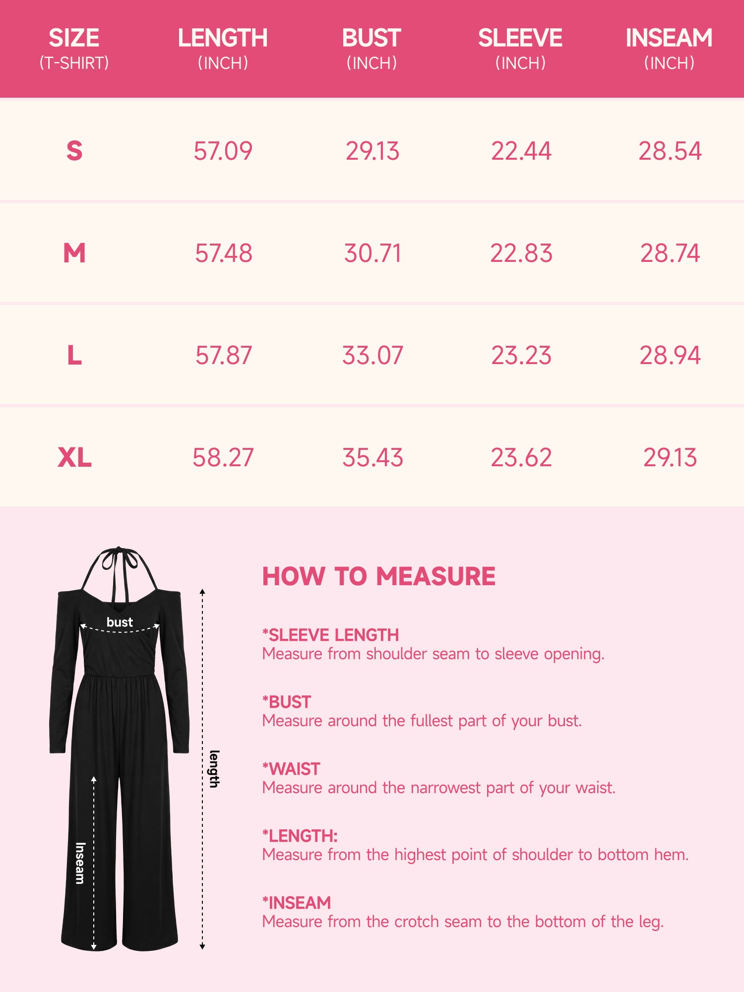 【One & Done】SHOWITTY Womens Long Sleeve Wide Leg Jumpsuit Off Shoulder One Piece Outfit Stretchy Casual Romper